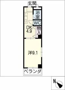 コンフォートコダマ【2階】の間取り
