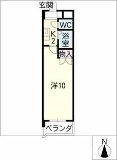 セントラルハイツ旭【2階】の間取り