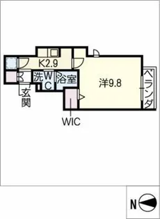 田面ソフィアスクエア【2階】の間取り