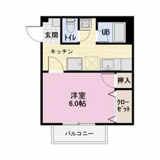 SURPLUSニワコーポ【1階】の間取り