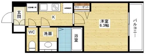 スプランディッドⅤ【2階】の間取り