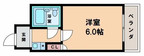 グランソシエ我孫子【2階】の間取り