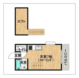 ツインリッチ和白東A棟【205号室】の間取り