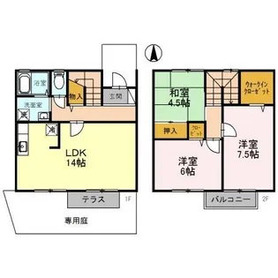 ビアハウス【6号室】の間取り