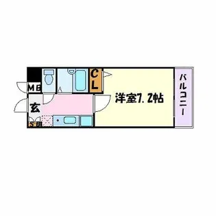グリーンヒルズ千種【3階】の間取り
