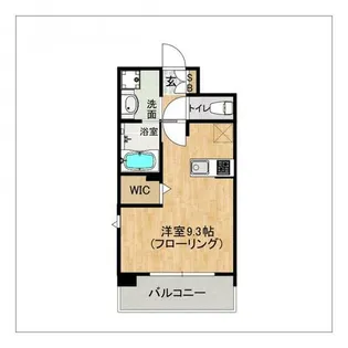 エンクレスト香椎参道【401号室】の間取り