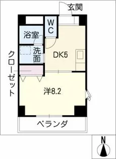 アランフェス【9階】の間取り