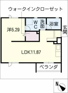 10santa【1階】の間取り