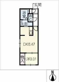 quador 御器所NOIR【1階】の間取り