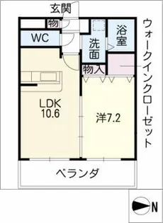 BM-LOHAS【3階】の間取り