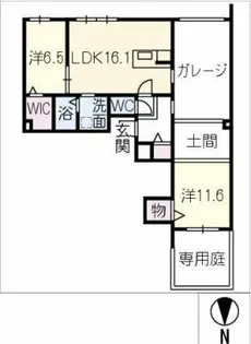 Residence de 池下【1階】の間取り