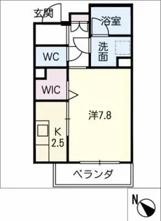 grande albero【3階】の間取り