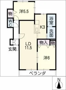 TM本陣【1階】の間取り