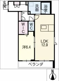 Giulia【3階】の間取り