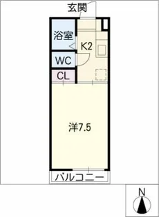 ジュネス吹上【1階】の間取り
