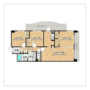 沙都和ビル【12階】の間取り
