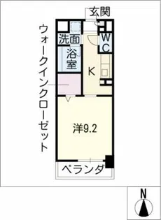 オーラックスホンゴウ【4階】の間取り