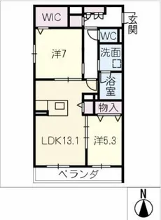カピリナ本郷【3階】の間取り