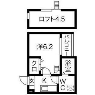 ソナトーレ小幡南【2階】の間取り