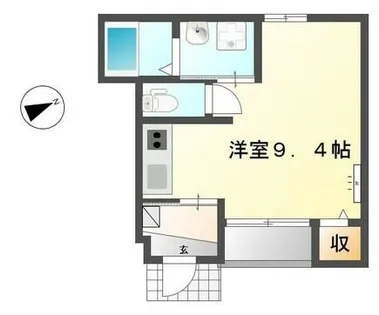 愛知県名古屋市南区芝町【アパート】の間取り