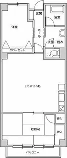 ユニオンハイツ【203号室】の間取り