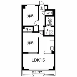 プリミエールTADO【3階】の間取り