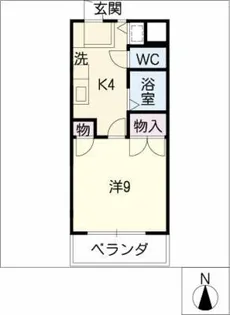 パッセ藤ケ丘【1階】の間取り