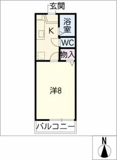 アピア瑞穂ヶ丘【2階】の間取り