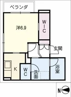 Beldmir i-ca【3階】の間取り