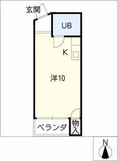 レジデンス入場PartⅡ【3階】の間取り