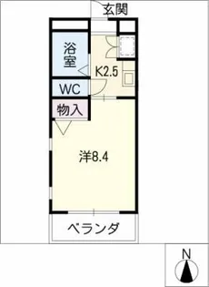 フォレストサイド【3階】の間取り