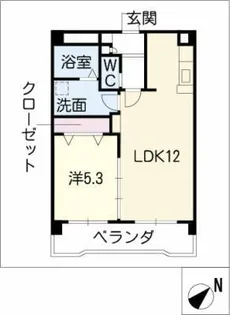 PROMENADE彩【2階】の間取り