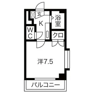 愛知県名古屋市千種区朝岡町3丁目【マンション】の間取り