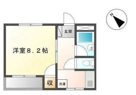 アーバンオノ【102号室】の間取り