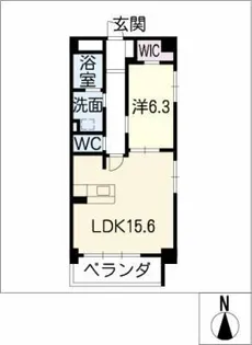 Hill Side Aurea【2階】の間取り