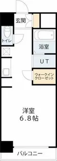 アークアベニュー梅田北【2階】の間取り