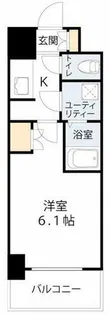 W-STYLE福島Ⅱウィステリア【11階】の間取り