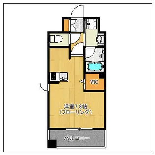 ザ・レジデンス博多【2階】の間取り