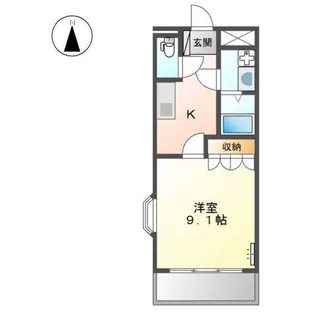 コーラル ガーデン【2階】の間取り
