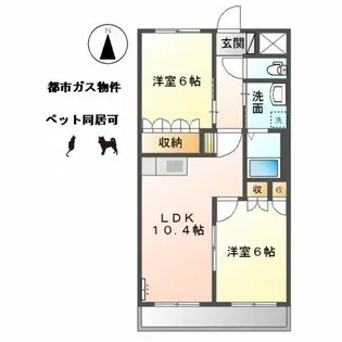 エム アスカ【3階】の間取り