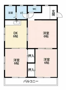 エクセル太田【2階】の間取り