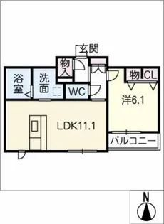 フォルトゥーナ【2階】の間取り