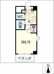 グレイス国府宮【4階】の間取り