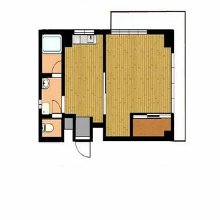 第1アリストマンション【3階】の間取り