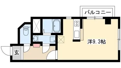 KマンションつるまいⅡ【2階】の間取り