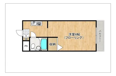 メゾン・ド・アルテール【4階】の間取り