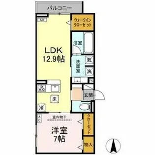 Willkommen(ヴィルコメン)【1階】の間取り