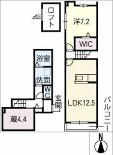 クラソモリ【2階】の間取り