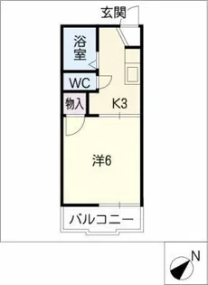 エステートB【1階】の間取り