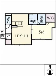 Sen Seed今池【1階】の間取り